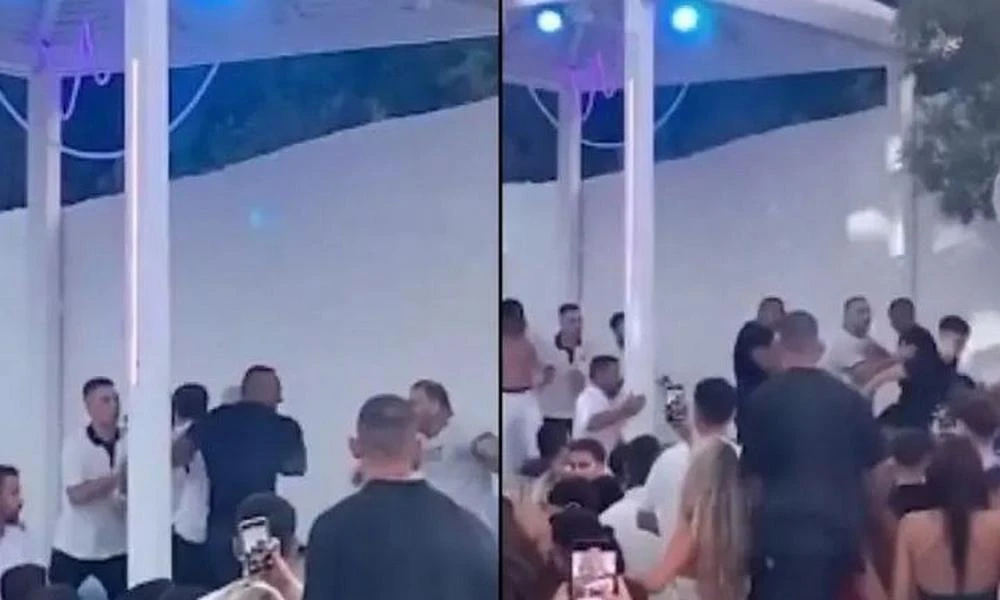 Άγρια συμπλοκή μεταξύ δύο παρεών σε γνωστό κλαμπ της Χαλκιδικής